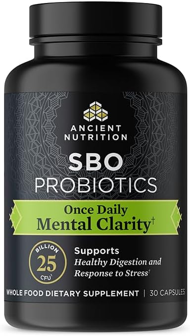 Probiotics for Mental Clarity by Ancient 30Ct, Helps 25 Billion
