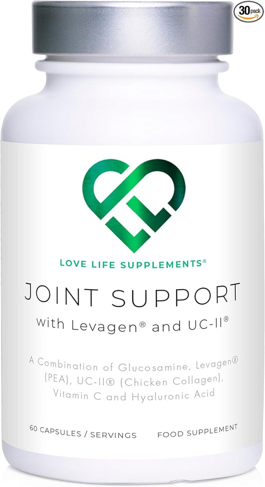 Love Life Supplements Joint Support 30 Capsules 30 Servings