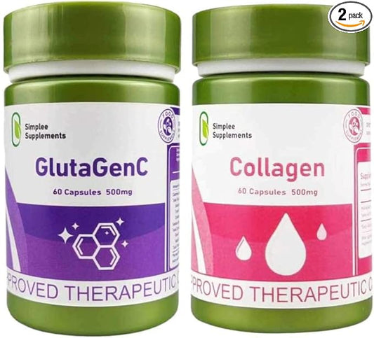 GlutaGenC Glutathione & Collagen Duo by 30 Count 2)