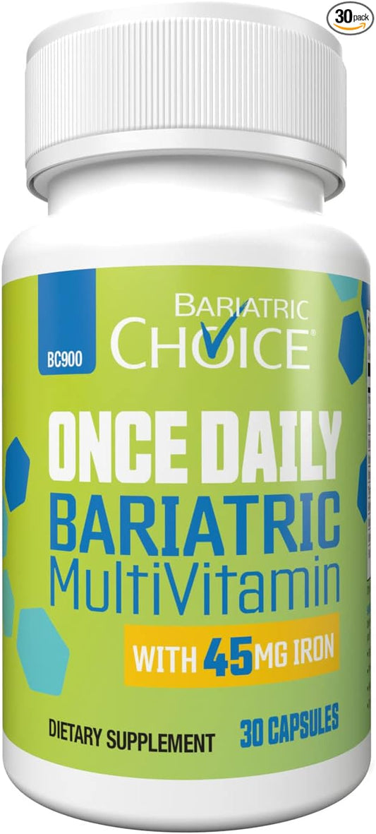 Bariatric Choice Once Daily Bariatric Multivitamin 45 mg (30ct)