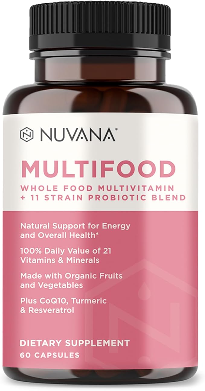 Multifood Whole Food Multivitamin for Women 21 Organic 60 Capsules