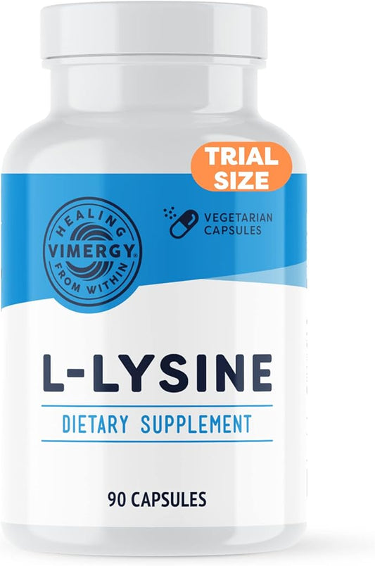 Vimergy L-Lysine 500MG Capsules, 270 Servings (270 Count)