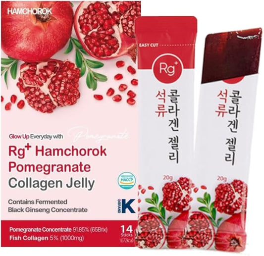 Rg+ Pomegranate Collagen Jelly(20gx14stick) / Anti-Ageing /360DA Marine (14)