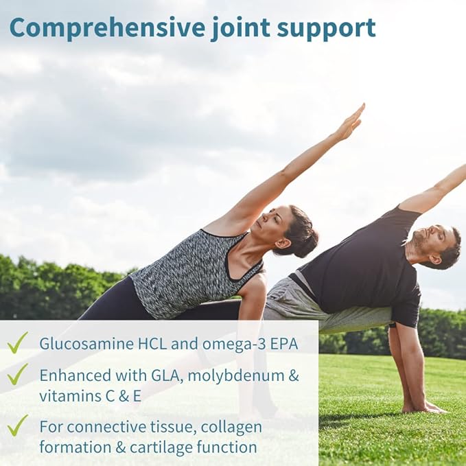 Omegaflex Glucosamine with High Strength Fish Omega-3 & 6, 70% 70% Concentration 60 Softgels