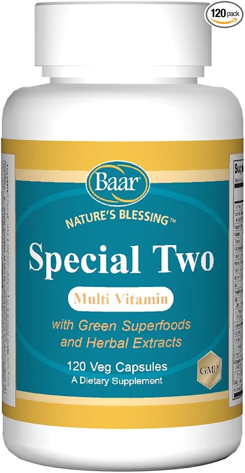 Baar Special Two Multivitamin, 120 Capsules