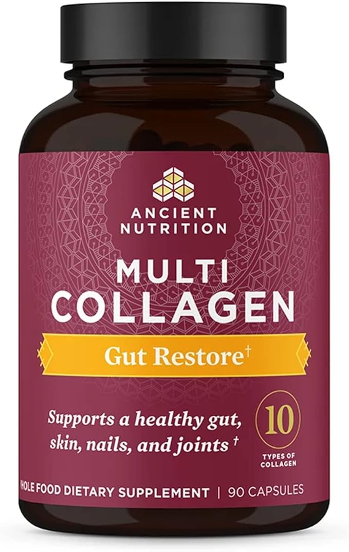 Collagen Pills with Probiotics for Gut 90 Ct,