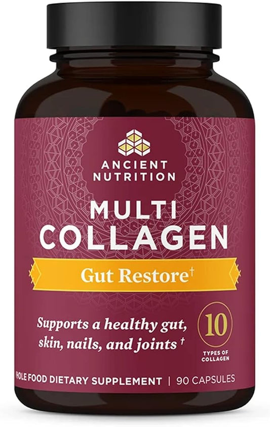 Collagen Pills with Probiotics for Gut 90 Ct,