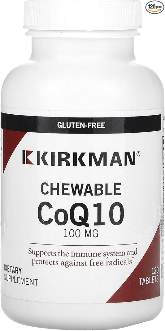 Kirkman Coenzyme Q10 100 mg Chewable 120 Chewable