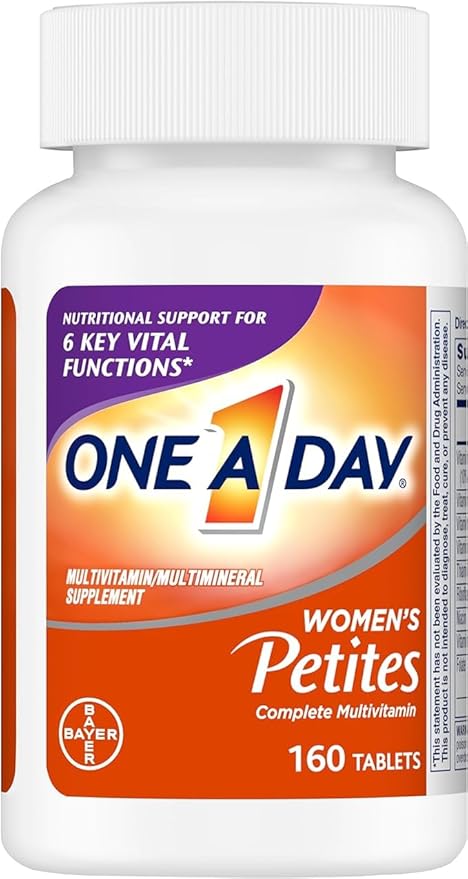 ONE A DAY Women’s Petites Multivitamin,Supplement 160 Count 2)