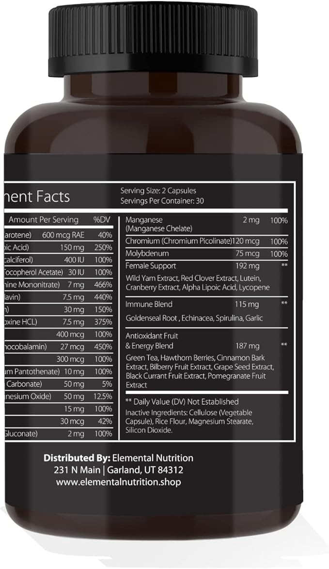 Women's Daily Super Multi-Vitamin- 60 CT