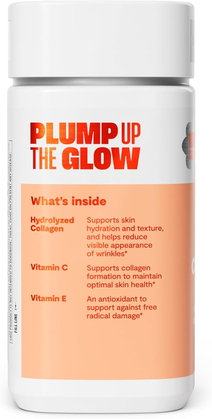HABIT Collagen Supplement (60 Capsules) 2000mg Collagen (1 Pack)