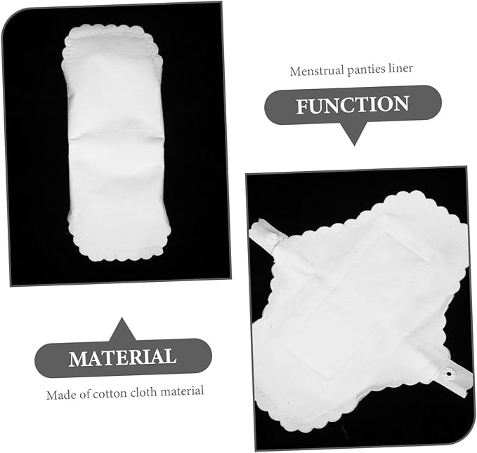 10pcs Washable Menstrual Cloth Panty Sanitary