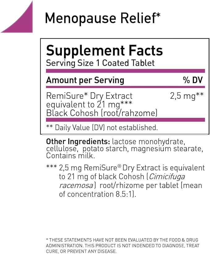 Menopause Symptoms Relief 60 Tablets