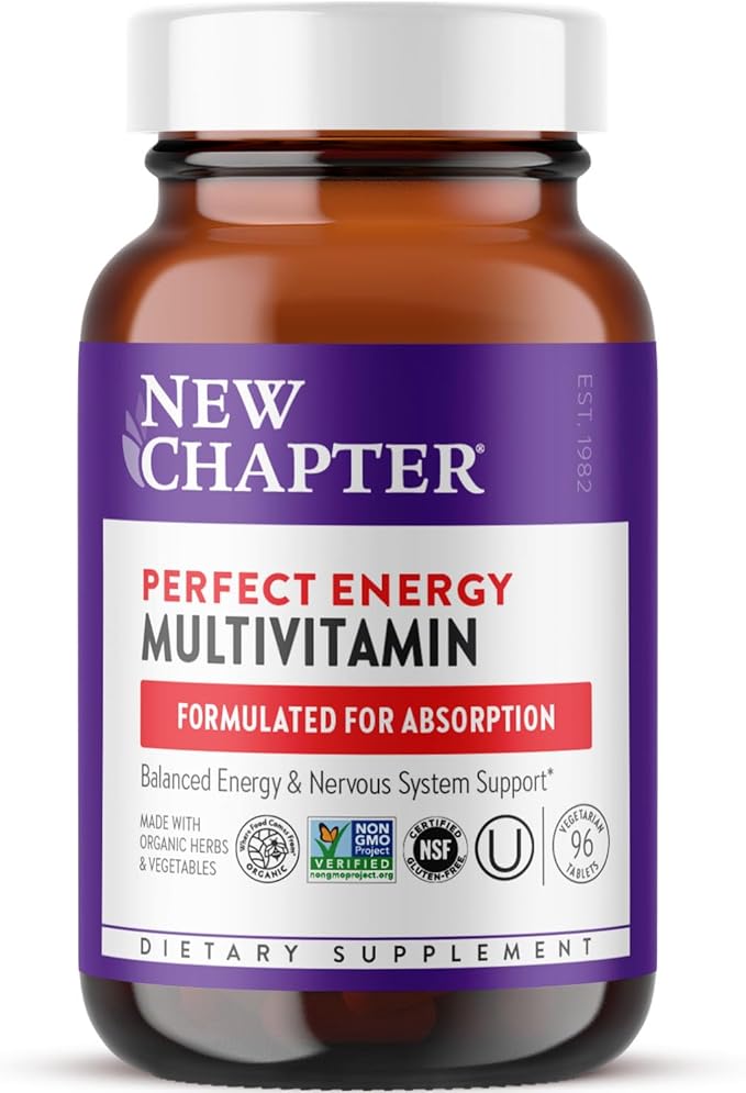 New Chapter Energy Supplement D3 + 96 ct