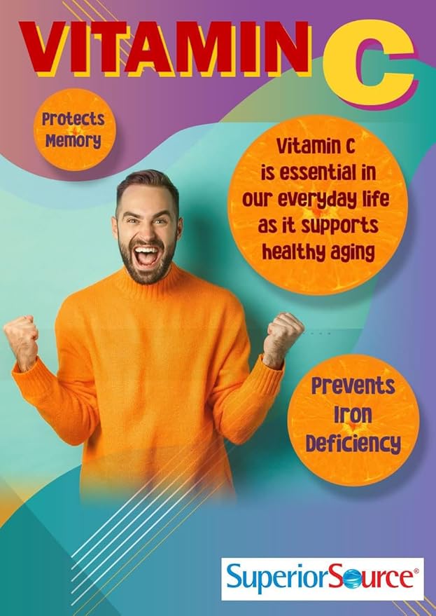 Superior Source Vitamin C 500 mg 90 Count