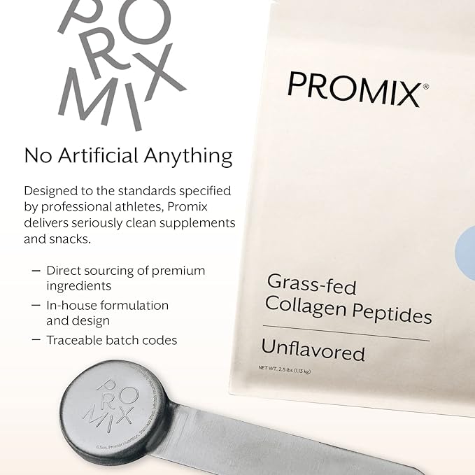 Promix Collagen Peptides, Unflavored, 2.5lb Bulk