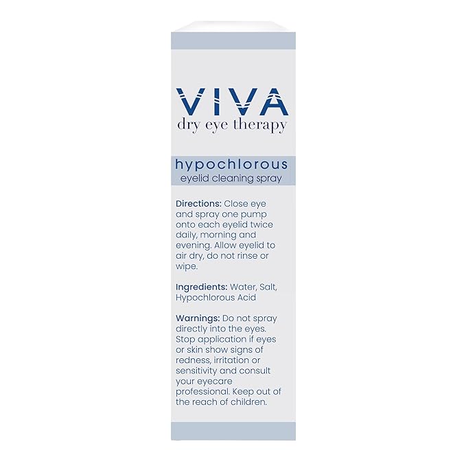 Viva Hypochlorous Acid Eyelid Cleansing Spray 2.2 fl (65ml)