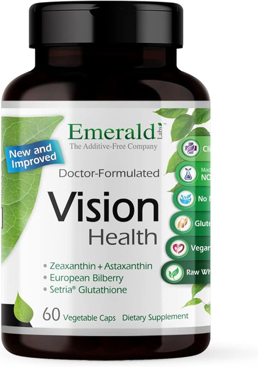 EMERALD LABS Vision Health 60 Vegetable (30-Day Supply)