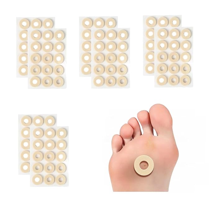 120 Pcs Corn Pads for Toes 4 sizes,