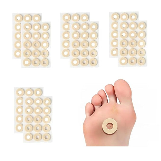 120 Pcs Corn Pads for Toes 4 sizes,