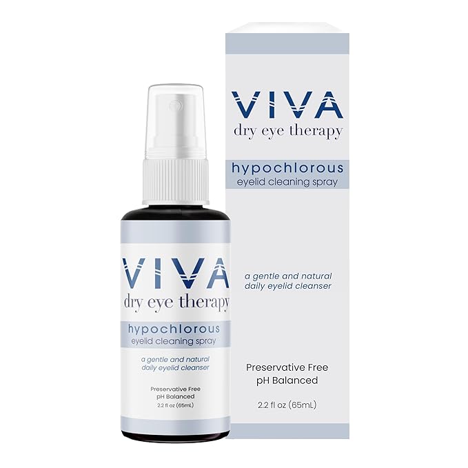 Viva Hypochlorous Acid Eyelid Cleansing Spray 2.2 fl (65ml)