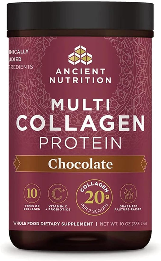 Ancient Nutrition Hydrolyzed Collagen Peptides Powder 24 Servings, 10oz