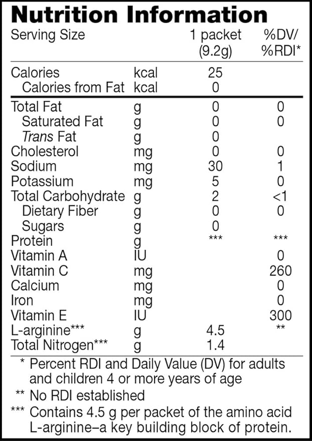 Arginaid Orange, 0.32 Ounce (Pack of 56)