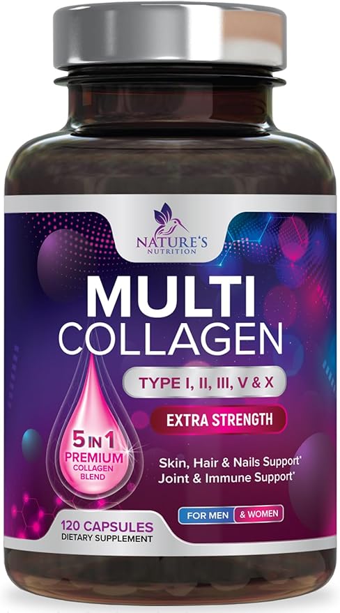 Collagen Peptides for Women & Men 120 Capsules