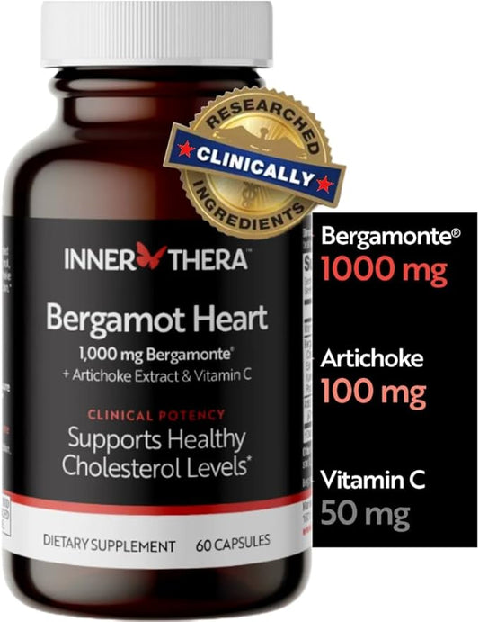 1000mg Patented Bergamot Supplement 60 Count