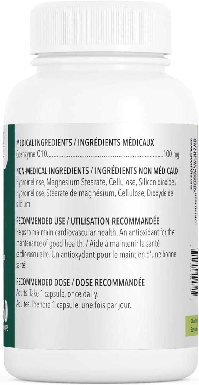 Coenzyme Q10, 60 Caps, High Absorption Coq10, Vegan,
