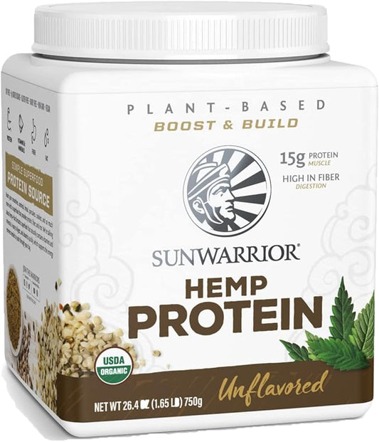 Sunwarrior Vegan Protein Powder with BCAA 25 Servings 750 G