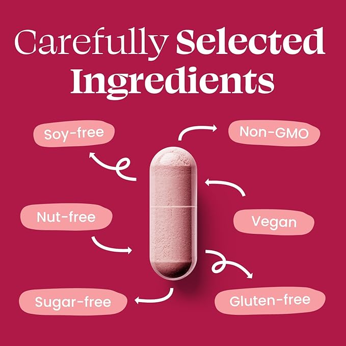 Vaginal Probiotics for Women with Prebiotics, 2 Month 120 Capsules