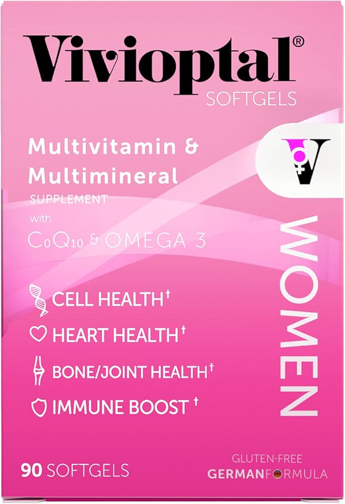 Vivioptal Women 90 Softgels CoQ10 & 3