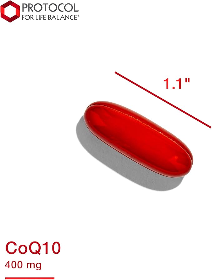 Protocol CoQ10 400mg with Vitamin E 60 Softgels