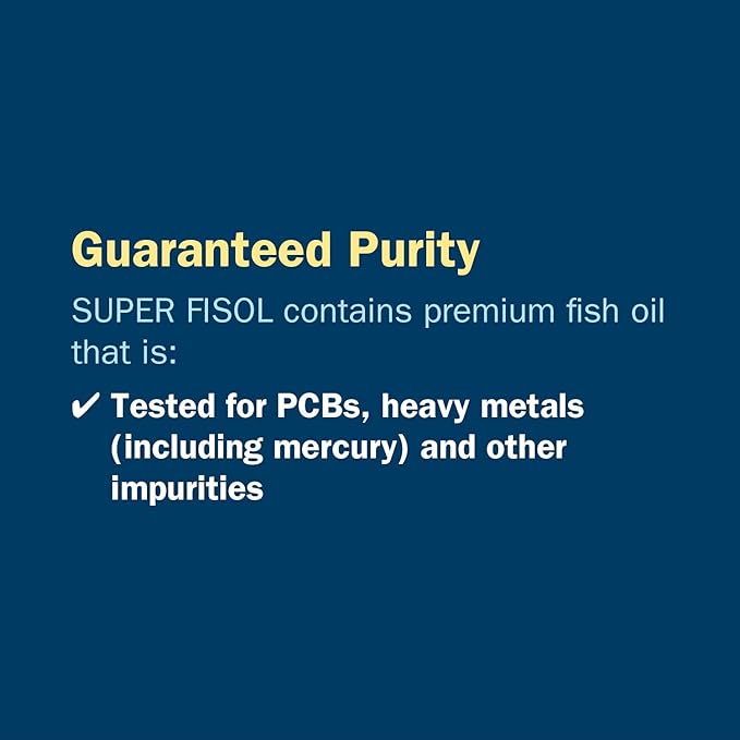 Nature's Way Super Fisol Premium Fish 70% EPA/DHA, 180 Softgels
