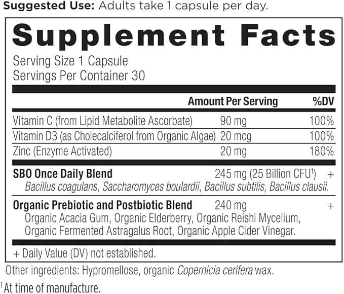 Probiotics for Immune Support by Ancient 30Ct for 25 Billion