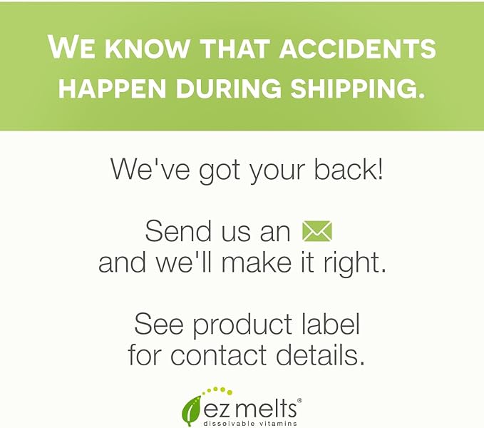 EZ Melts Dissolvable Multivitamin with Iron 1-Month Supply