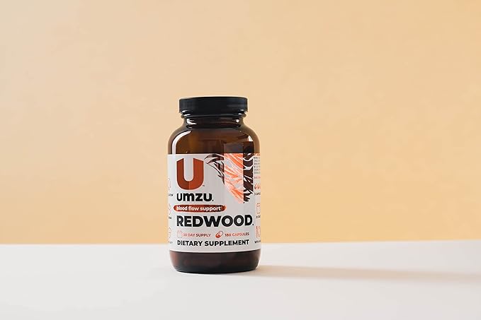 UMZU Redwood - Supports Nitric Oxide 30 Day 180 Capsules