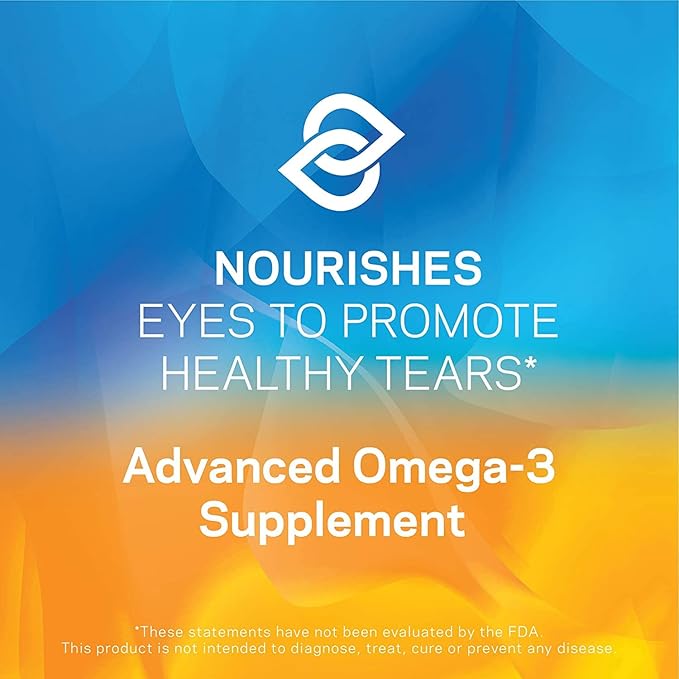TheraTears 1200mg Omega 3 Supplement 90 Count 30 mL, 1 Fl 1) Value