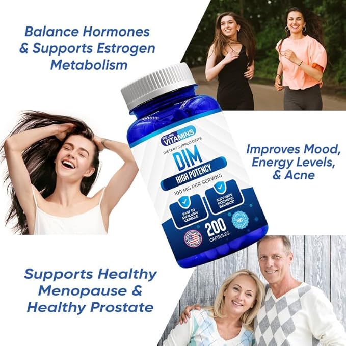 We Like Vitamins DIM 100mg 200 Capsules 200 Day