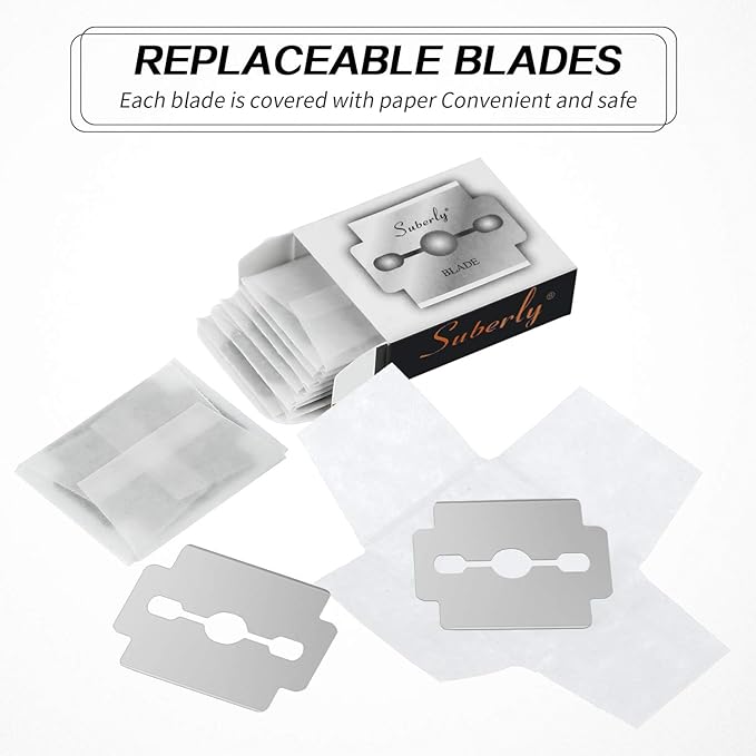 120 Pieces Callus Shaver Replacement Blades