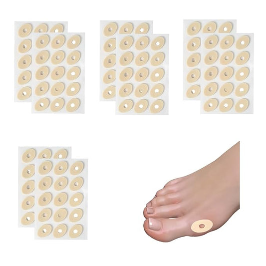 120 Pcs Corn Pads for Toes 4 sizes,