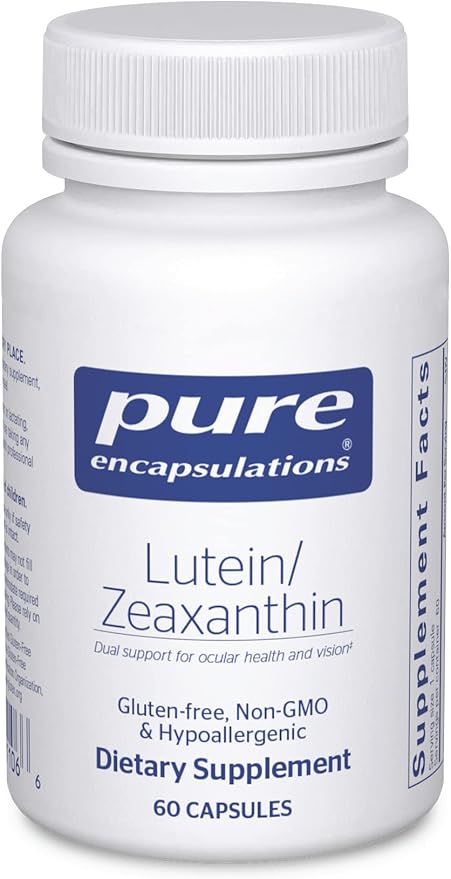Pure Encapsulations Lutein & Zeaxanthin 60 Capsules
