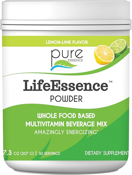 PURE ESSENCE LABS LifeEssence Multivitamin Powder D3, B12, B12, and 7.3 oz
