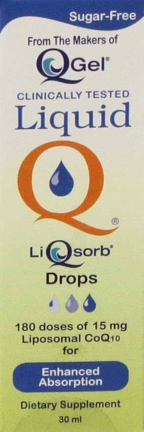 Liquid Q® LiQsorb® Liposomal CoQ10 Drops 30ml