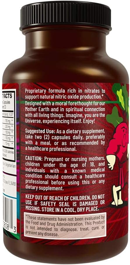 Beet Root Capsules 60 Count