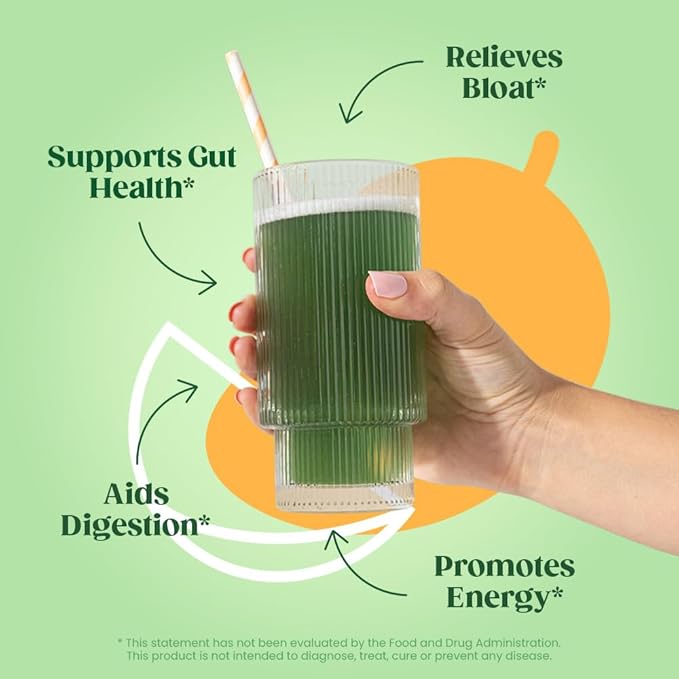 Bloom Nutrition Superfood Greens Powder, Digestive 30 SVG,