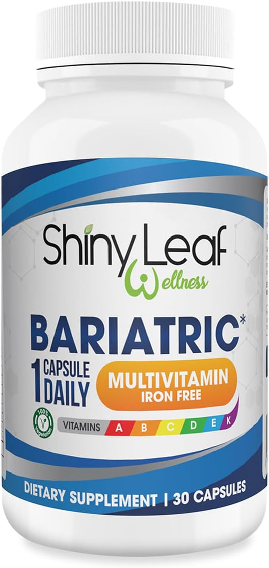Shiny Leaf Bariatric Multivitamin Iron-Free Capsules (1 Month 30 Caps)