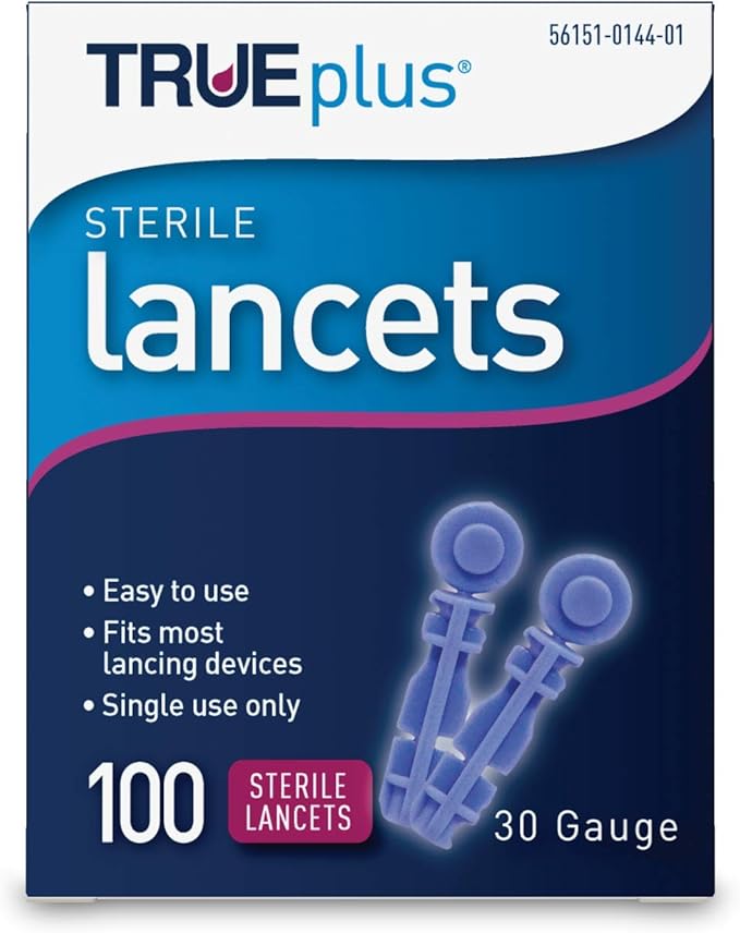 100ct TRUE METRIX® NFRS Test Strips 100ct TRUEplus® 30g Lancets
