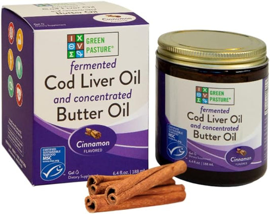 Green Pasture Butter Oil/Fermented Cod Liver 6.4 oz.-
